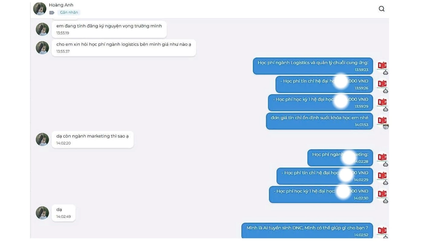 Trường Đại học Nam Cần Thơ ra mắt Hệ thống đăng ký xét tuyển tích hợp Trí tuệ nhân tạo (AI)